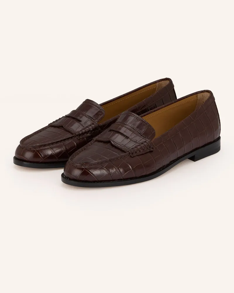 lilienfels Penny-Loafer Dunkelbraun