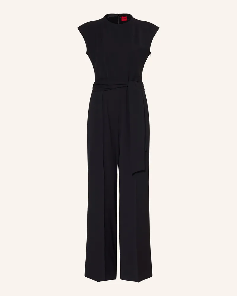 HUGO BOSS Jumpsuit Kathalia schwarz Schwarz