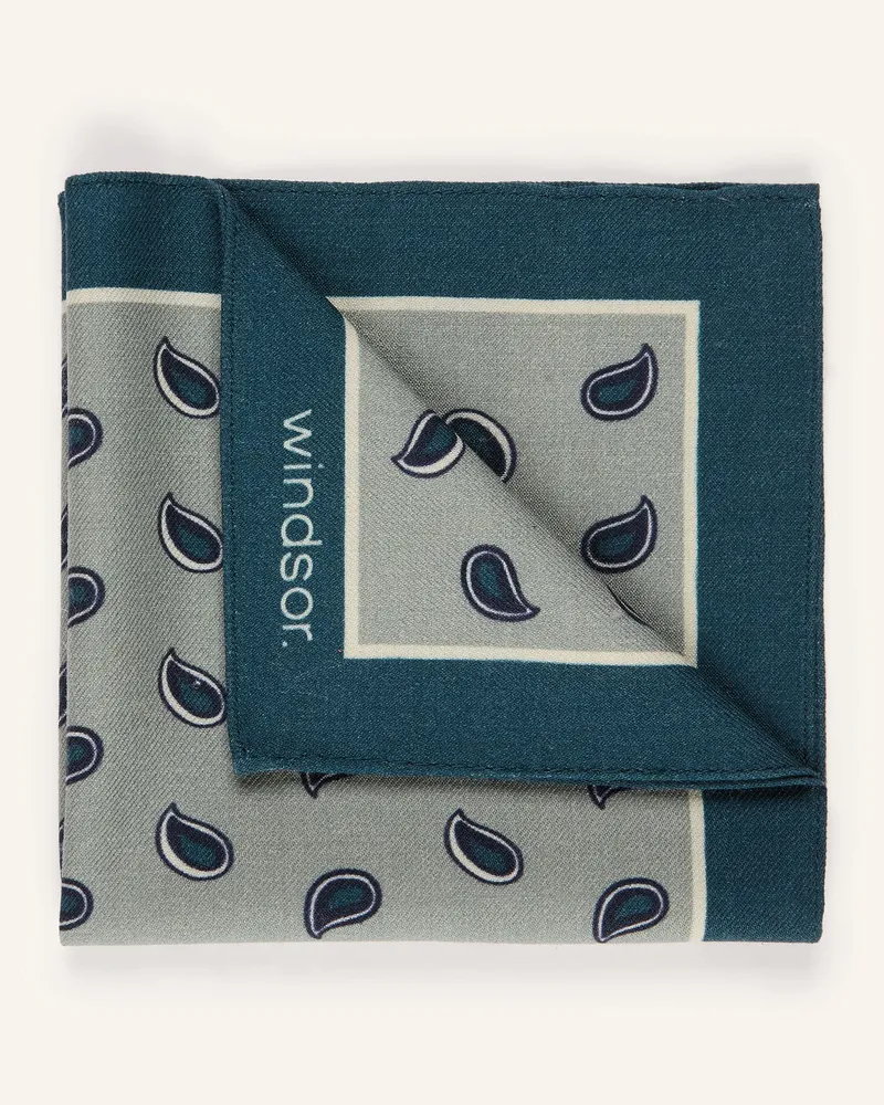 windsor. Einstecktuch Hellgrün