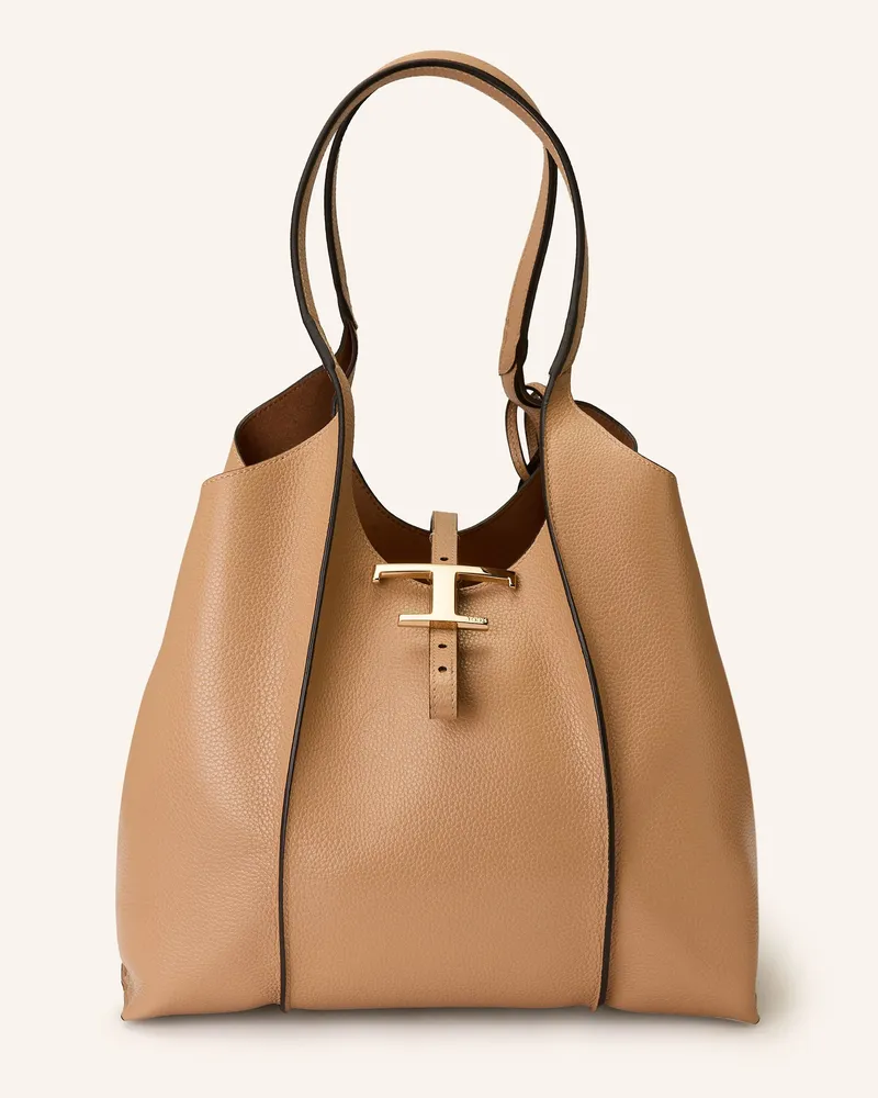 TOD'S Hobo-Bag mit Pouch Camel