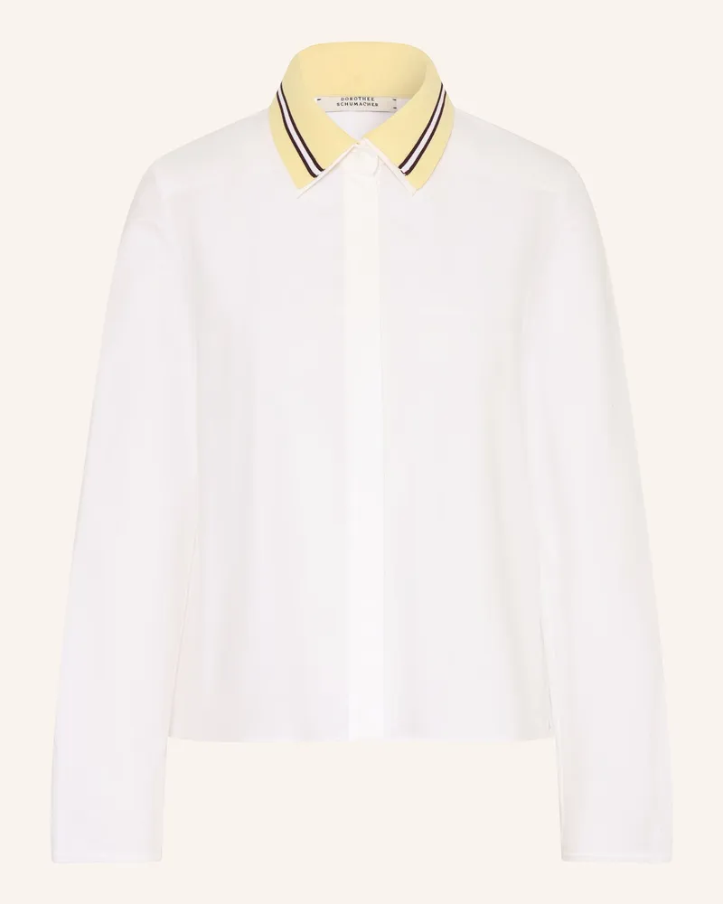 Dorothee Schumacher Hemdbluse Poplin Power weiss Weiss