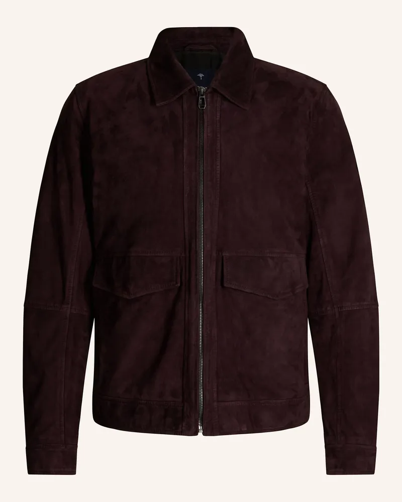 JOOP! Lederjacke Lila
