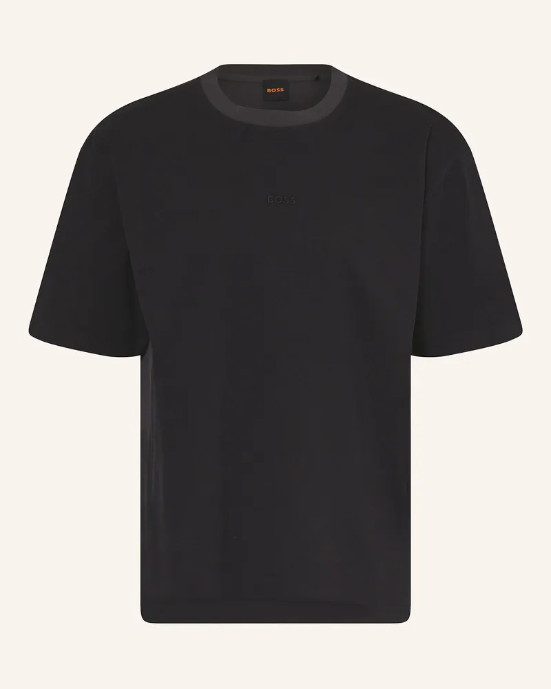 HUGO BOSS T-Shirt TEBLOCK Schwarz
