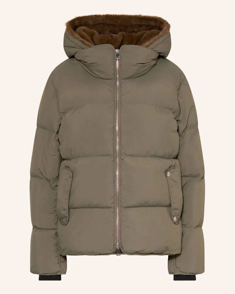 Milestone Daunenjacke Mselsie gruen Khaki