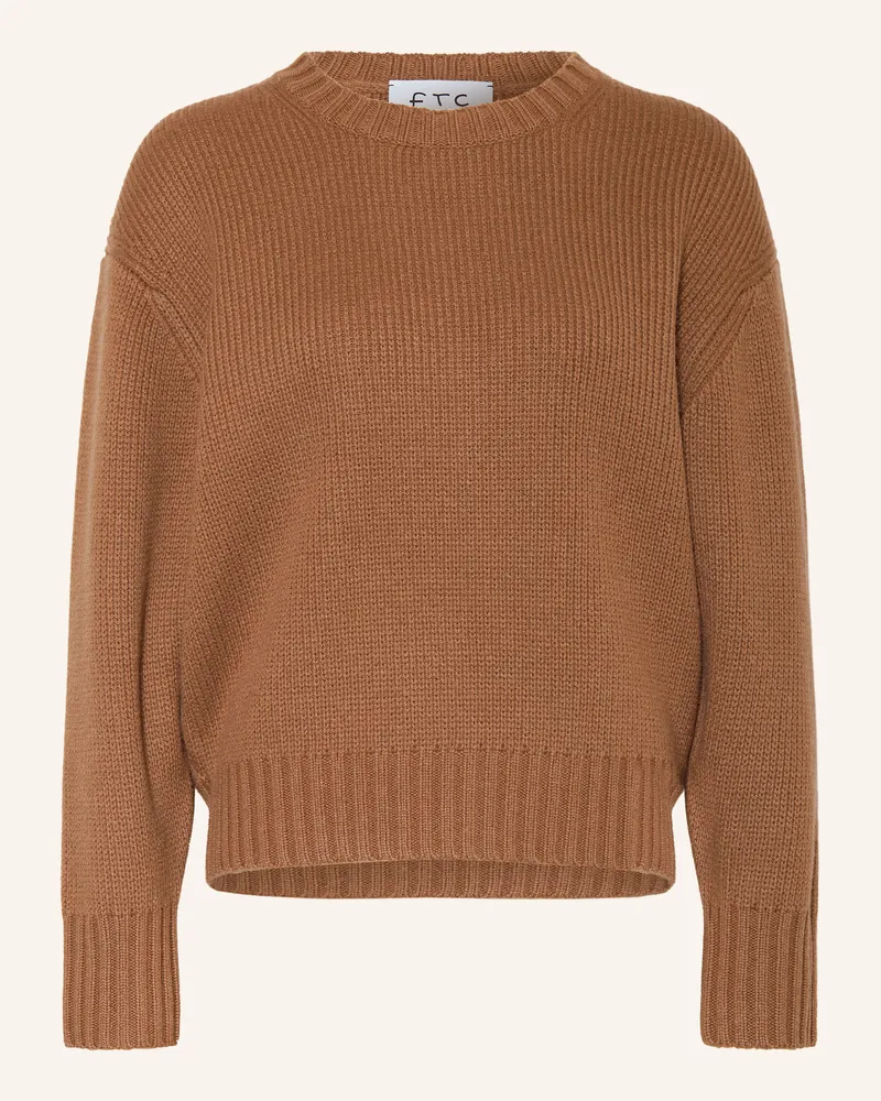 FTC Cashmere Cashmere-Pullover braun Braun