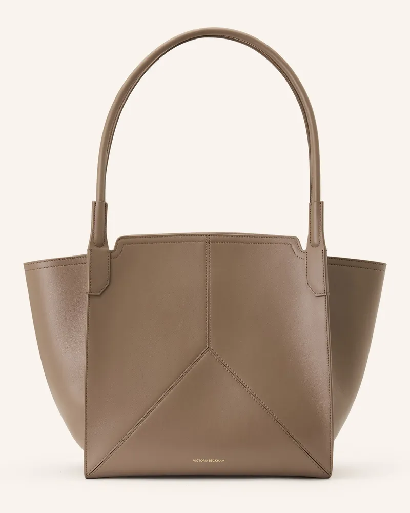 Victoria Beckham Shopper Victoria grau Taupe