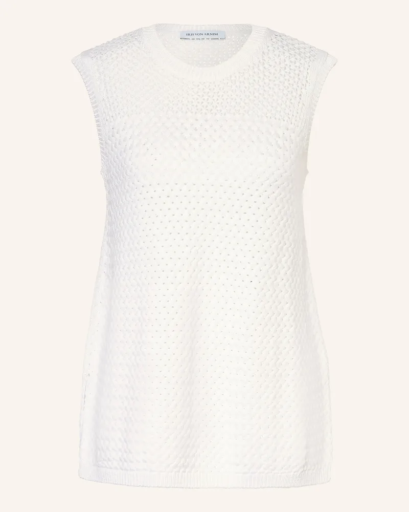 Iris von Arnim Stricktop CARIMA Weiss