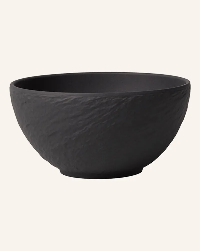 Villeroy & Boch Schale MANUFACTURE ROCK Schwarz