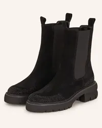 Kennel & Schmenger Chelsea-Boots PROOF mit Schmucksteinen Schwarz