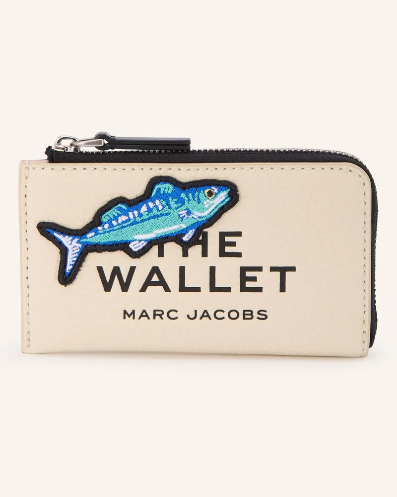 Marc Jacobs Geldbörse The Camp Patchwork Top Zip Multi Wallet weiss Weiss