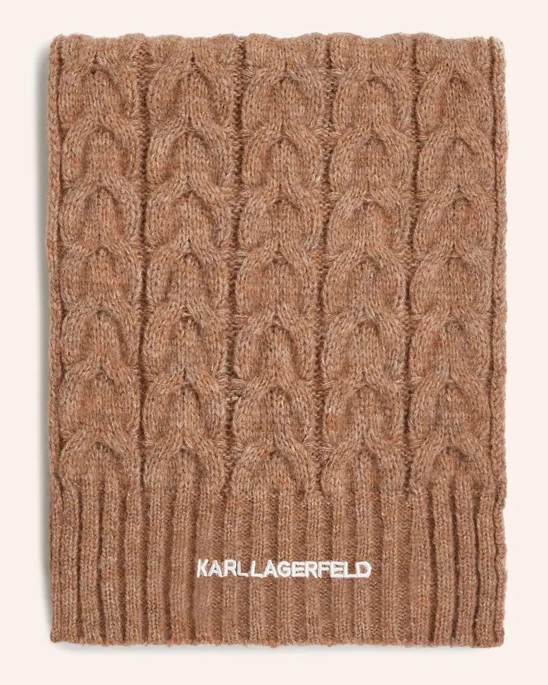 Karl Lagerfeld Schal Camel