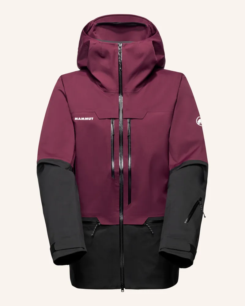 Mammut Hardshell-Skijacke Haldigrat rot Rot
