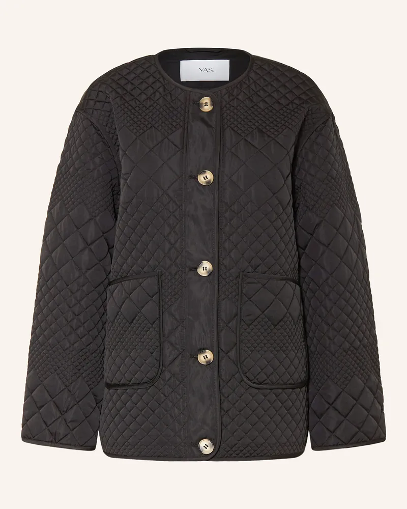 Y.A.S Steppjacke Schwarz