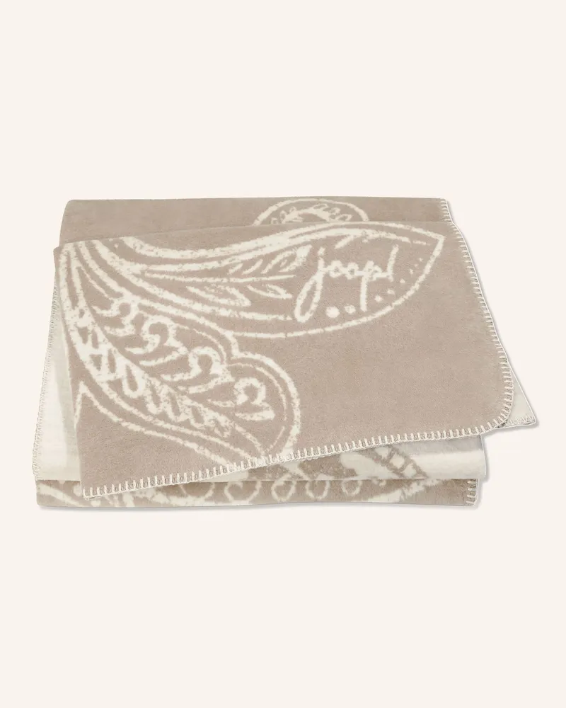 JOOP! Plaid Joop! Paisley beige Hellbraun