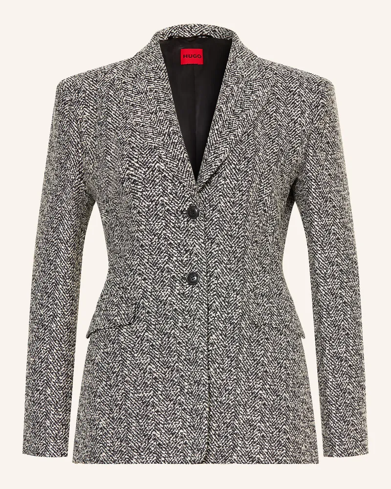 HUGO BOSS Blazer Asmalla schwarz Schwarz