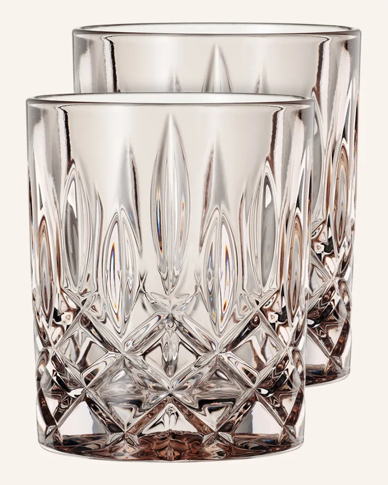 Nachtmann 2er-Set Whiskygläser Noblesse beige Taupe