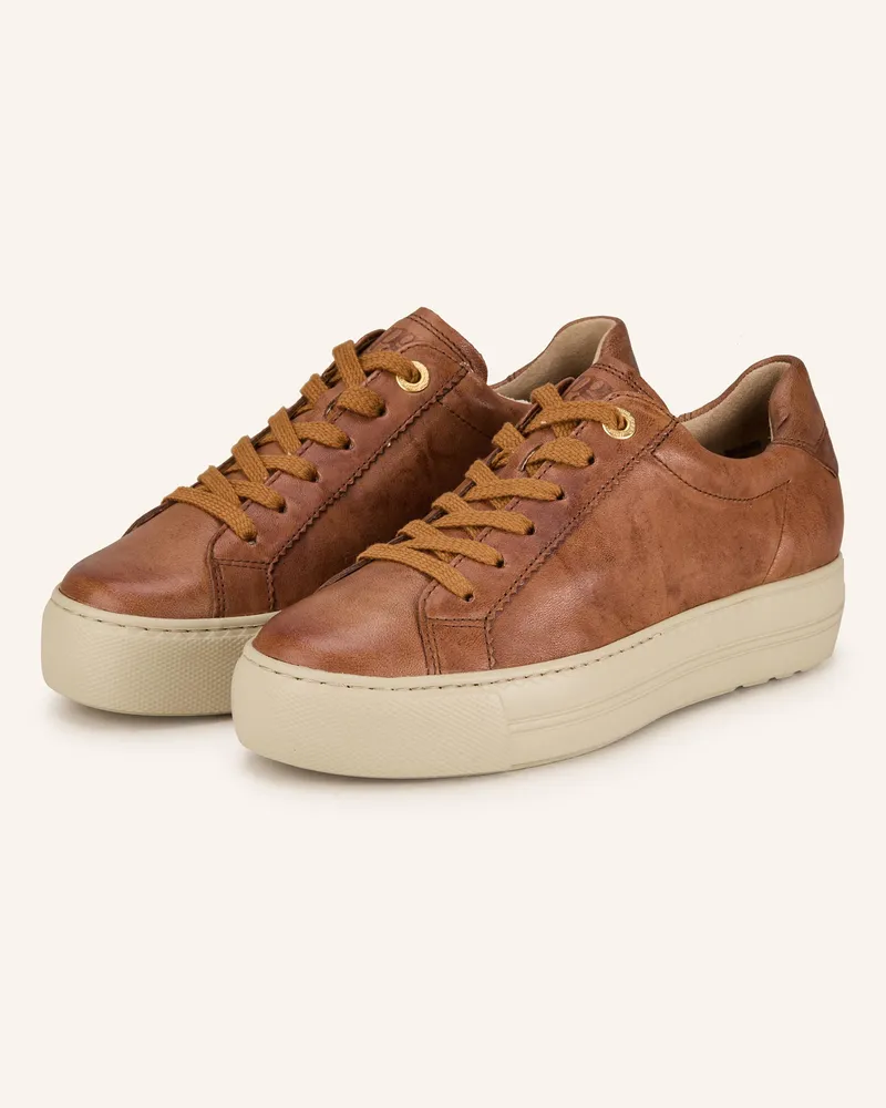 paul green Sneaker Braun