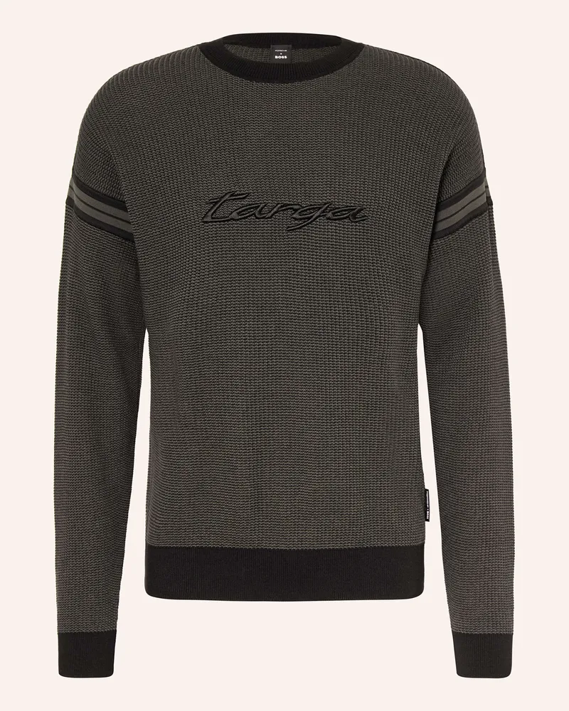 HUGO BOSS Pullover IMONTI Dunkelgrau