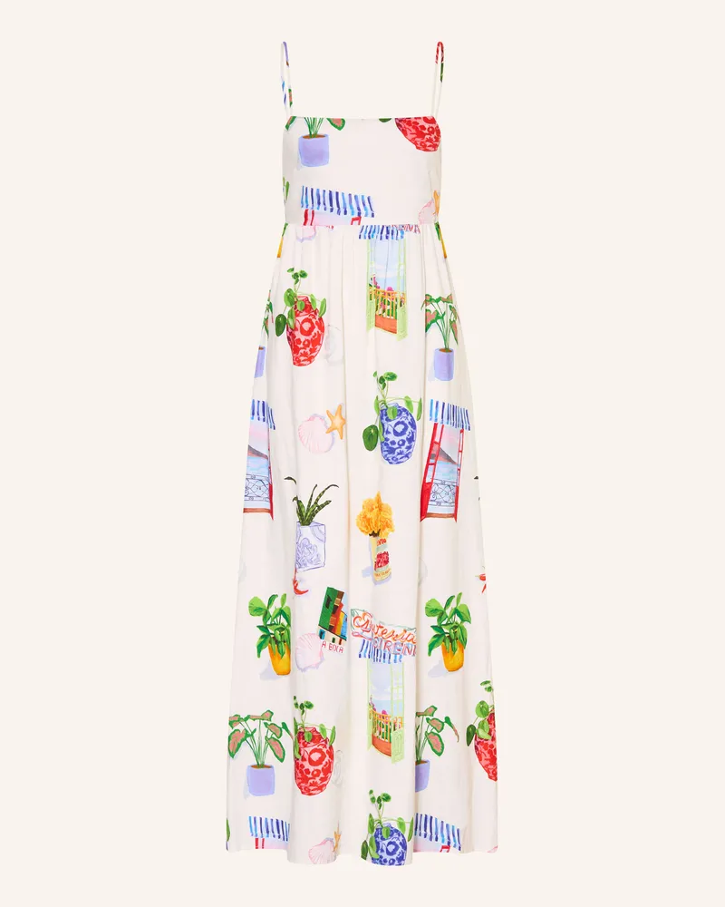 Seafolly Australia Strandkleid LA BOCA mit Leinen Creme