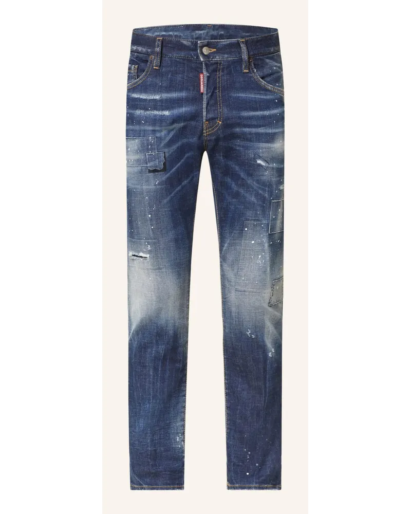 Dsquared2 Jeans SKATER Slim Fit Blau