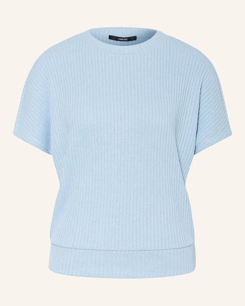 someday. Strickshirt Urosa blau Hellblau