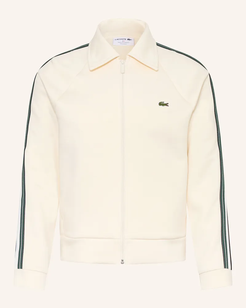 Lacoste Sweatjacke Creme