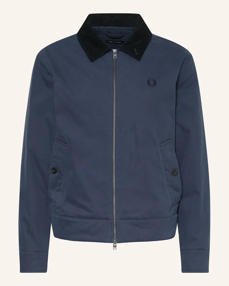 Fred Perry Jacke blau Dunkelblau