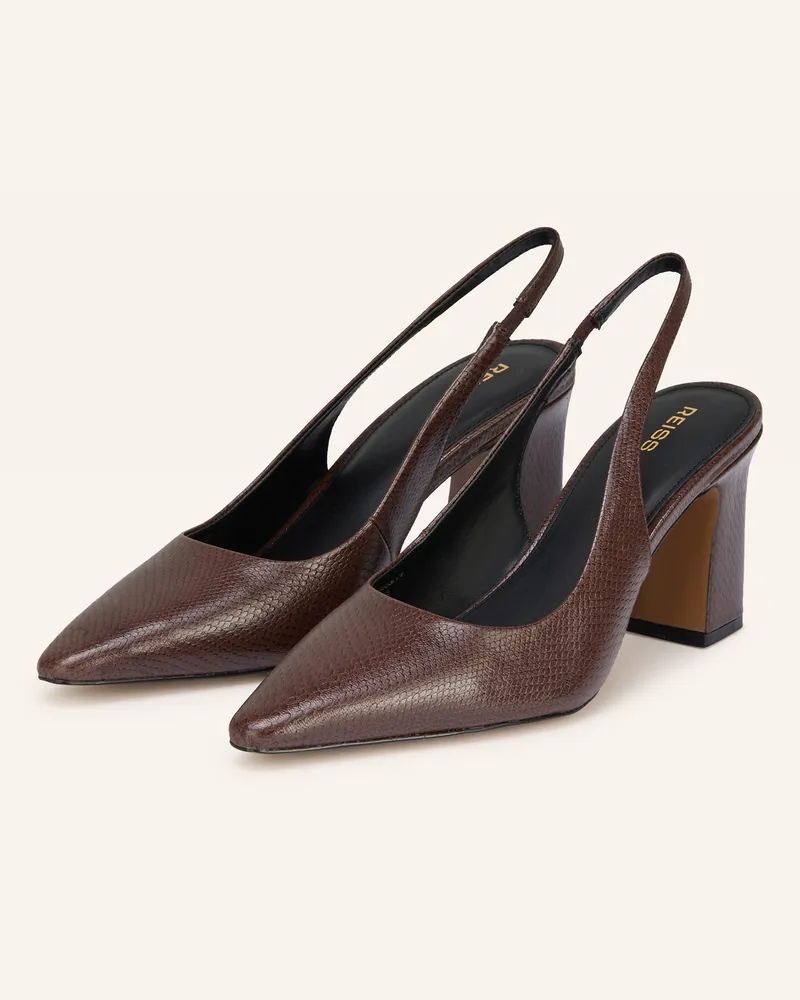 Reiss Slingpumps Lorena braun Dunkelbraun