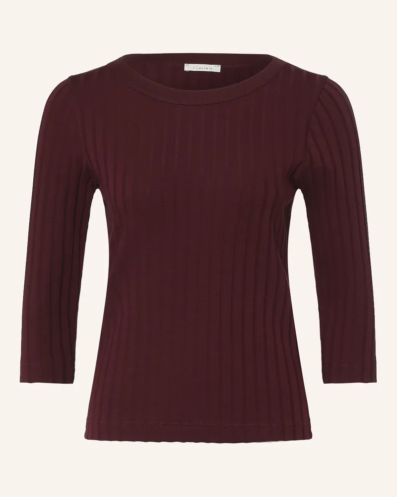 lilienfels Shirt Mit 3/4-Arm rot Dunkelrot