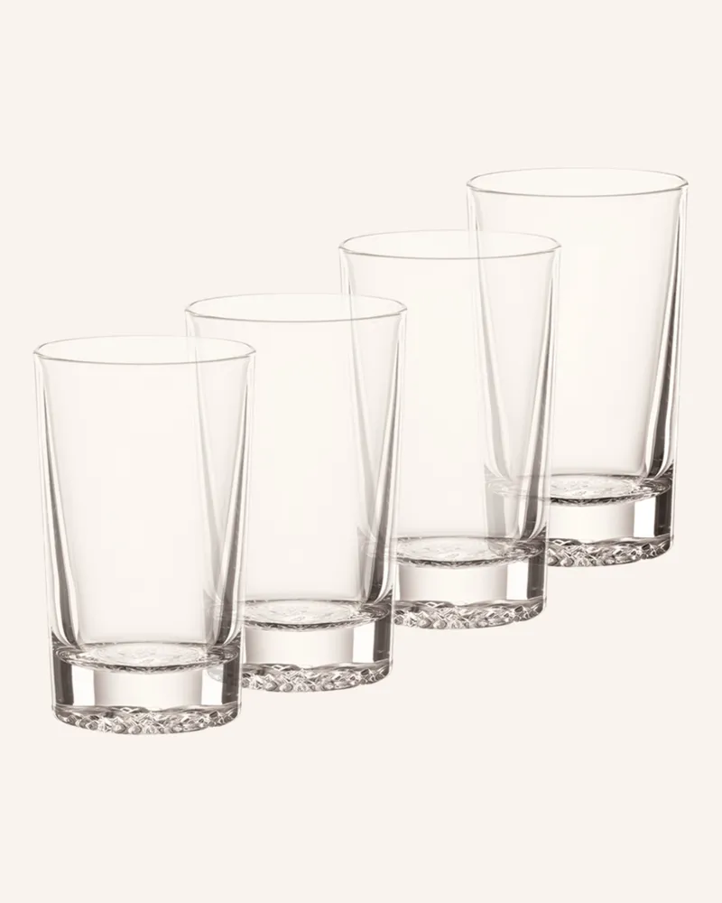 Spiegelau 4er-Set Trinkgläser Definition transparent Weiss
