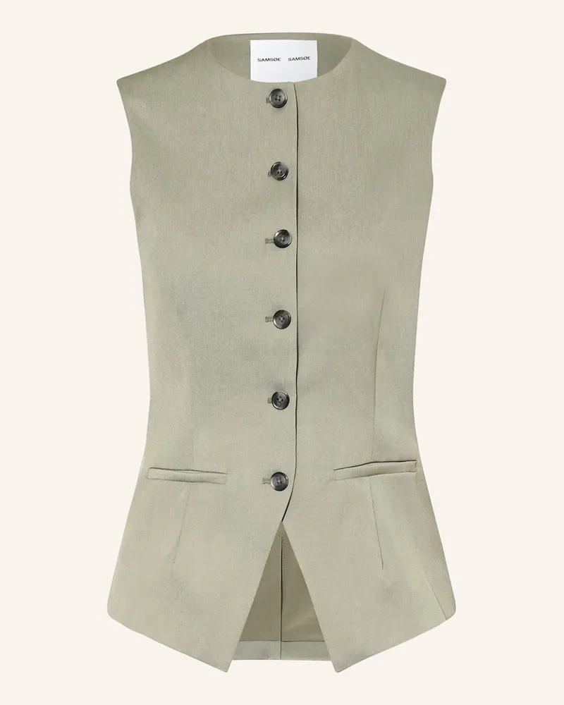 Samsøe & Samsøe Blazerweste SARUMA Oliv
