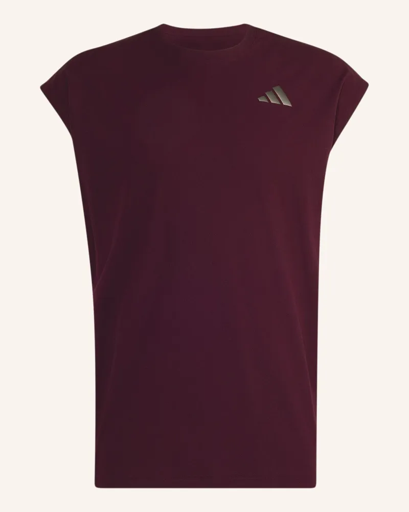 adidas Tennis Climacool+ Oversize-T-Shirt, Ärmellos rot Rot