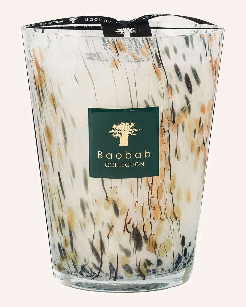 Baobab Collection Duftkerze Halona White World schwarz Weiss