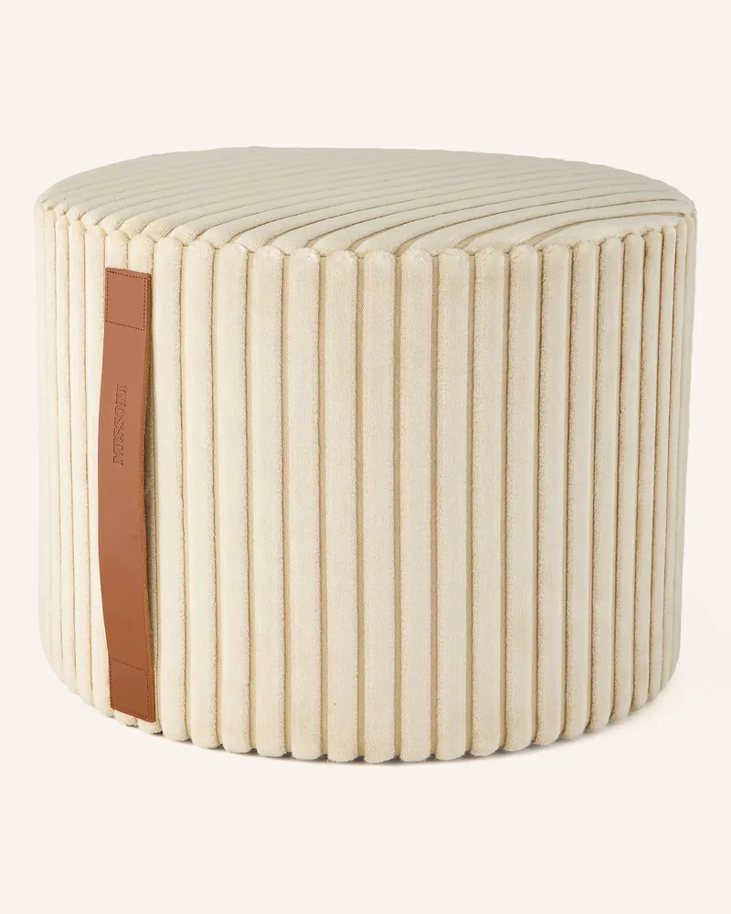 Missoni Home Hocker Coomba beige Creme
