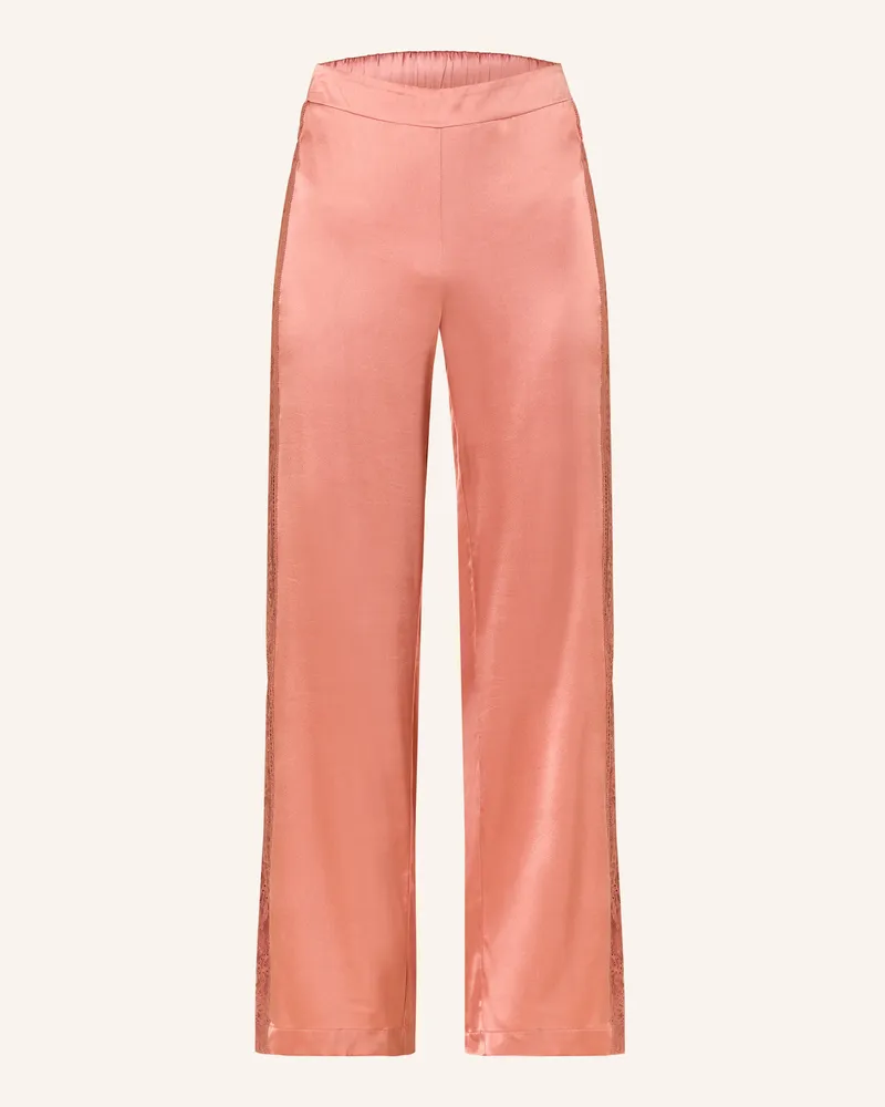 Aubade Schlafhose MIDNIGHT WHISPER aus Seide Pink