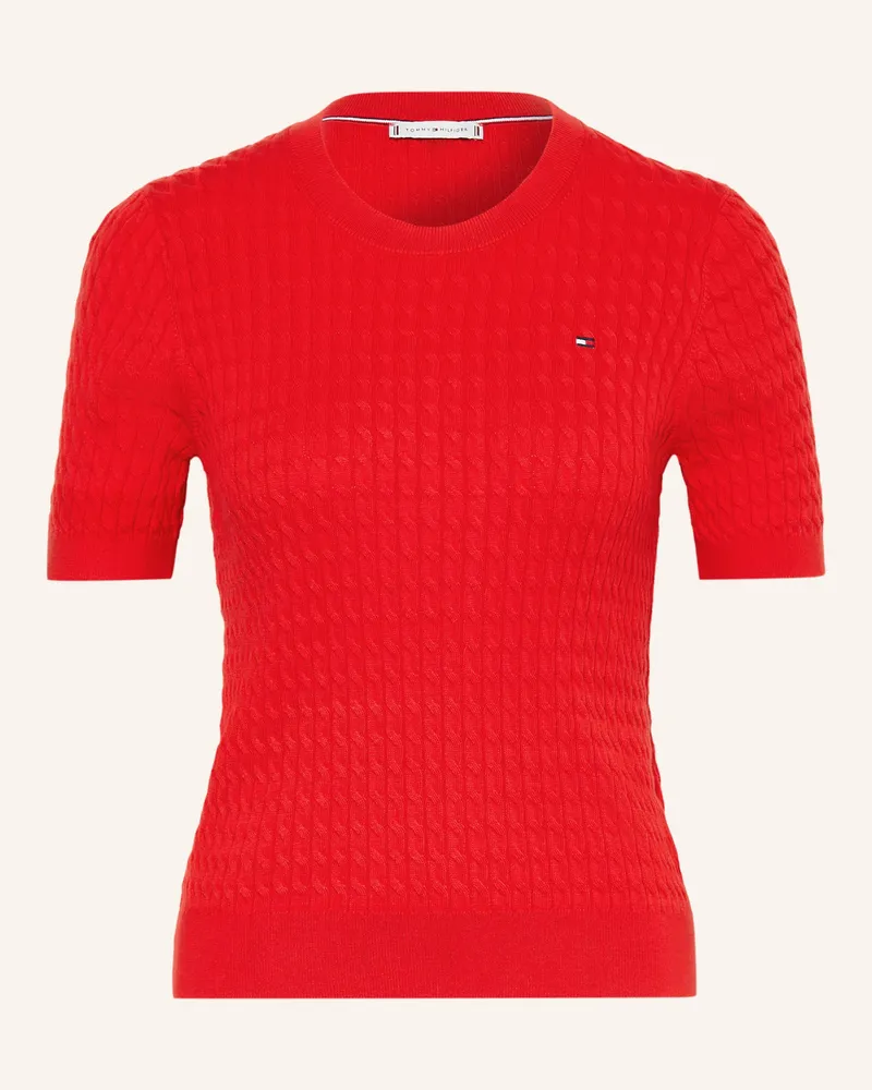 Tommy Hilfiger Strickshirt rot Rot