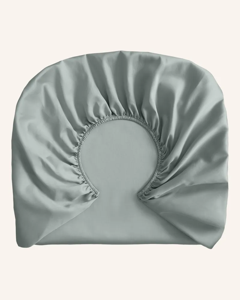 ROYFORT Spannbettlaken Baumwolle gruen Mint