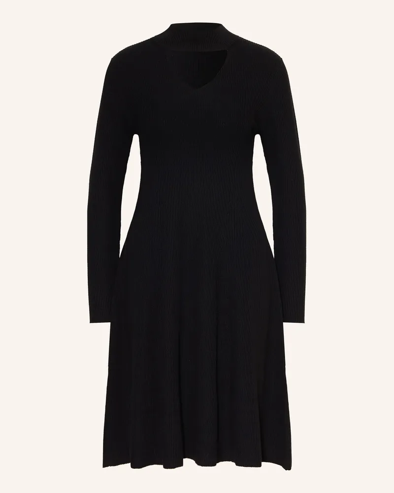 S.Oliver Strickkleid Mit Cut-Out schwarz Schwarz