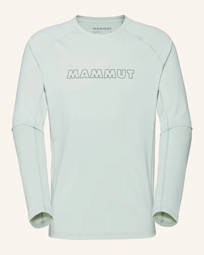 Mammut Longsleeve SELUN FL LOGO Grün