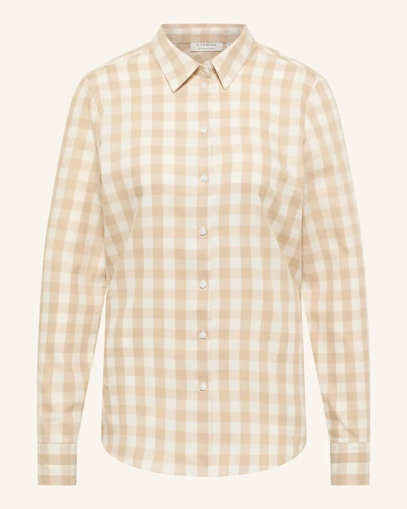 Eterna Bluse REGULAR FIT Beige