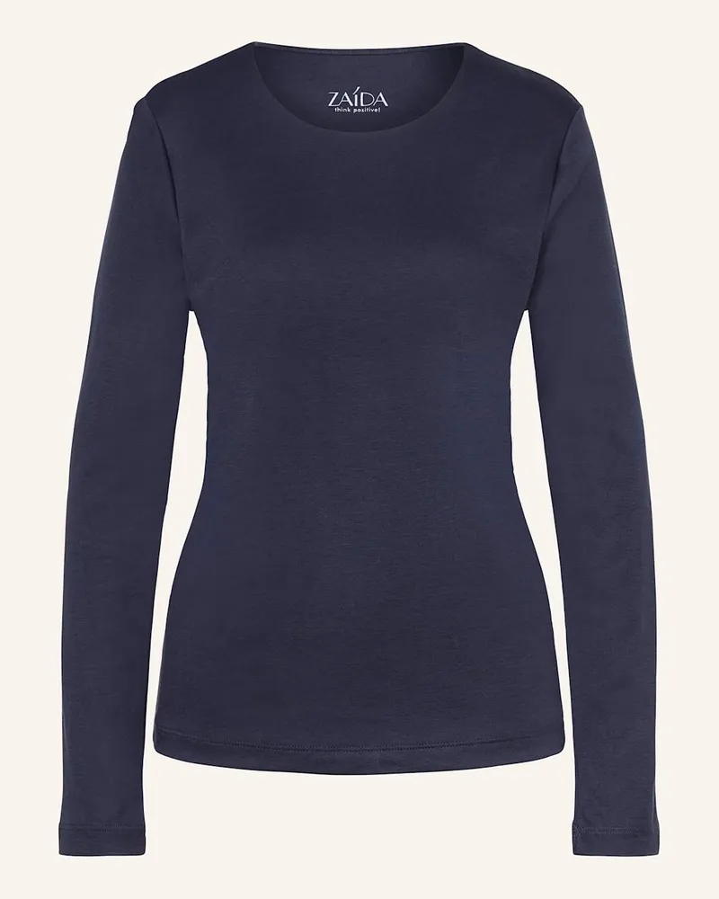 ZAíDA Longsleeve Blau