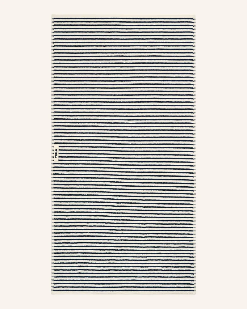 TEKLA Handtuch Dunkelblau