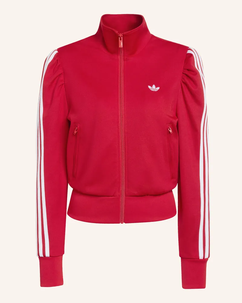 adidas ADIDAS ORIGINALS ELEVATED SLEEVE FB TRACK TOP Rot