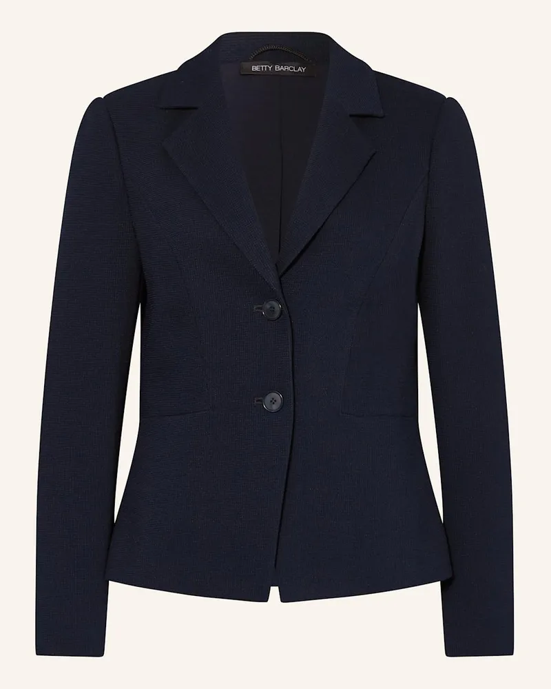 Betty Barclay Piqué-Blazer Blau