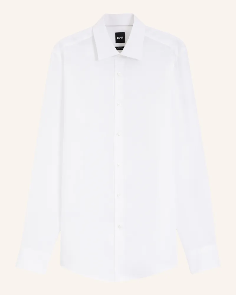 HUGO BOSS Business Hemd H-Hank-K-c1-261 Slim Fit weiss Weiss