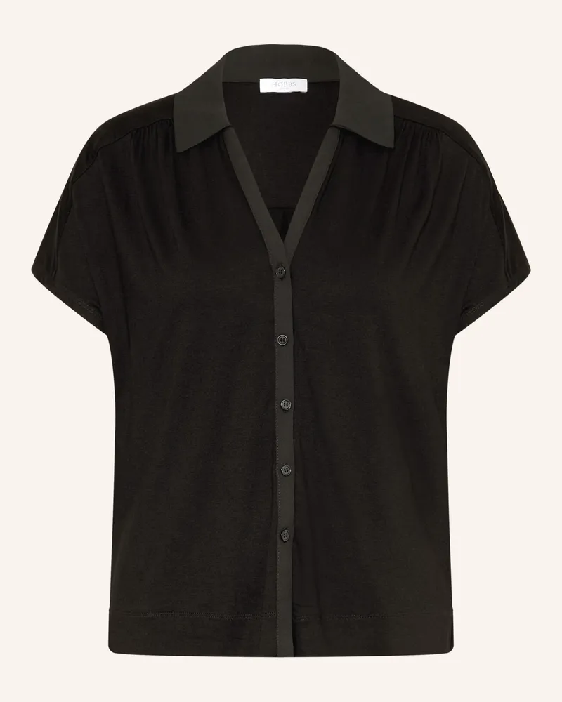 HOBBS London Jerseybluse Miley schwarz Schwarz
