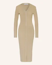 COMMA Strickkleid Beige