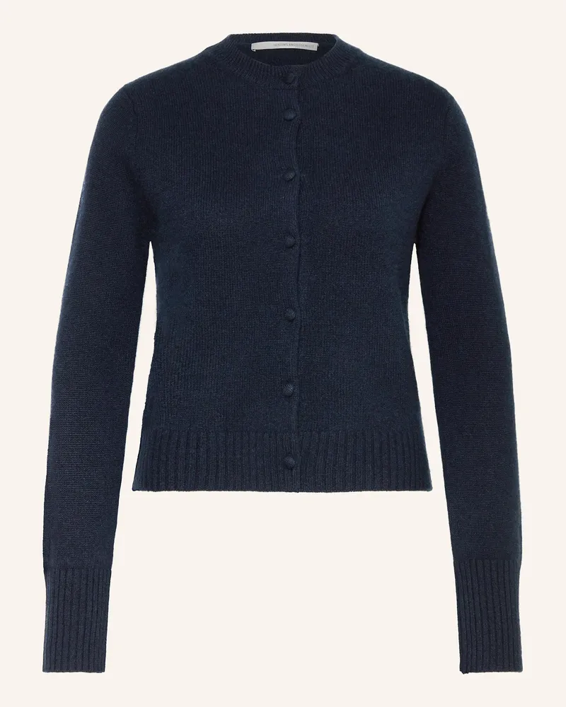 Herzen's Angelegenheit Strickjacke aus Cashmere Dunkelblau