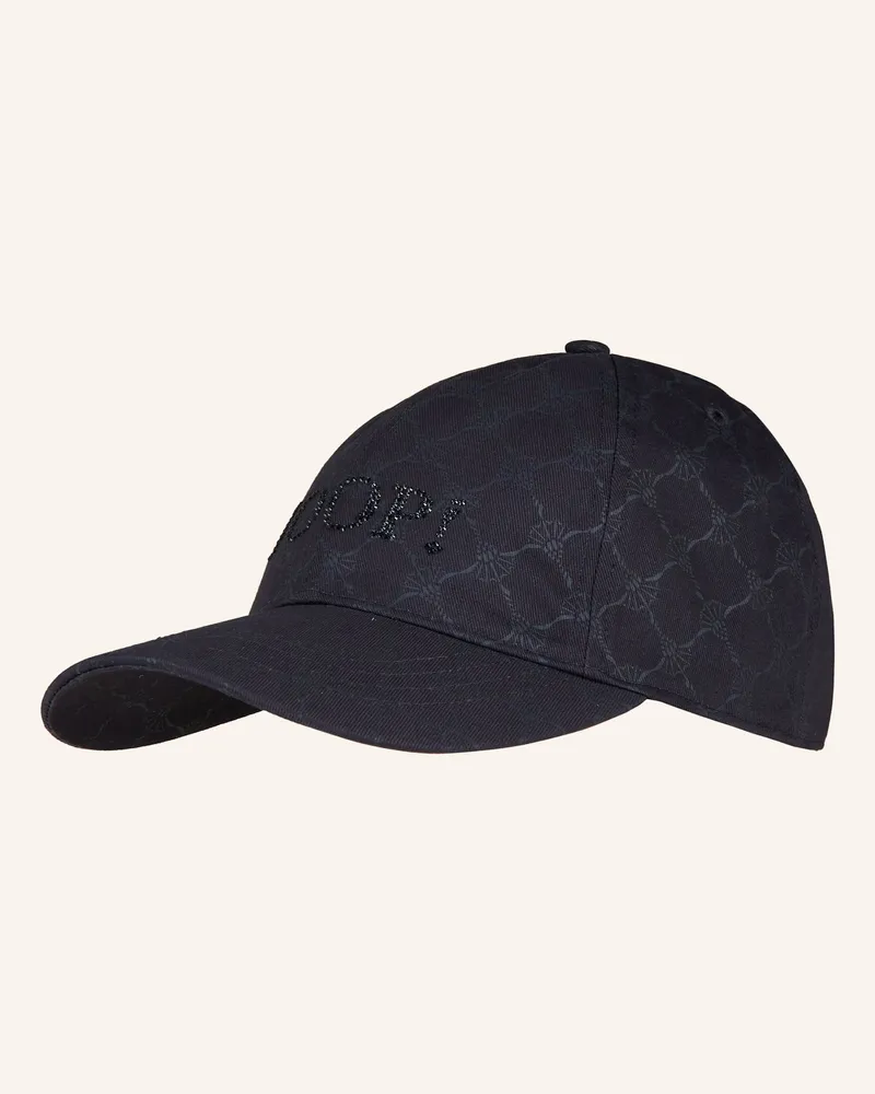 JOOP! Cap mit Schmucksteinen Dunkelblau