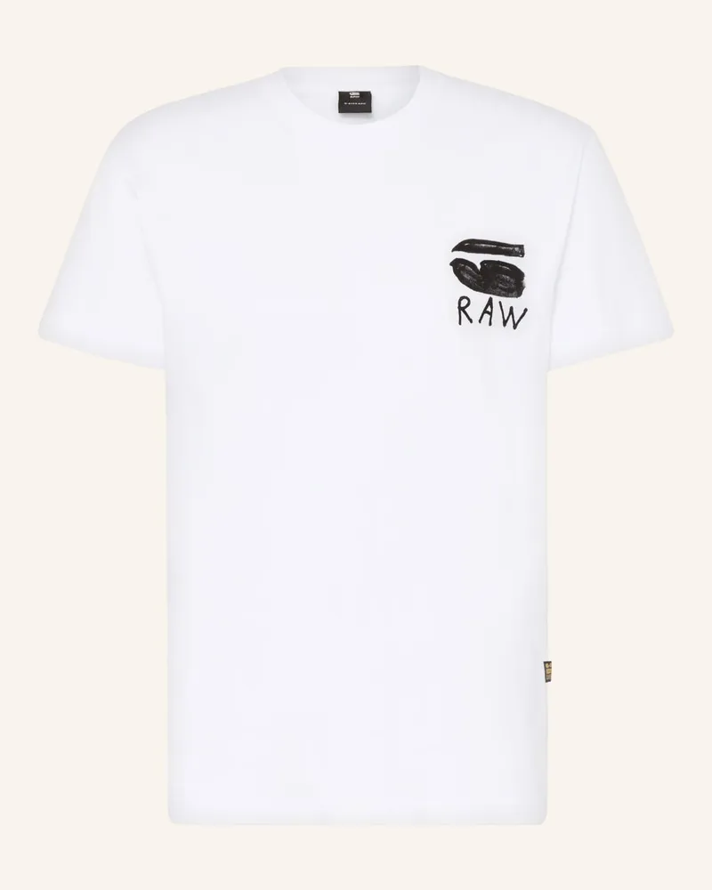 G-STAR RAW T-Shirt Weiss